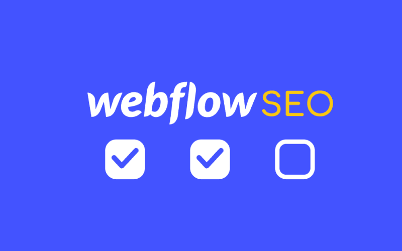 webflow seo checklist